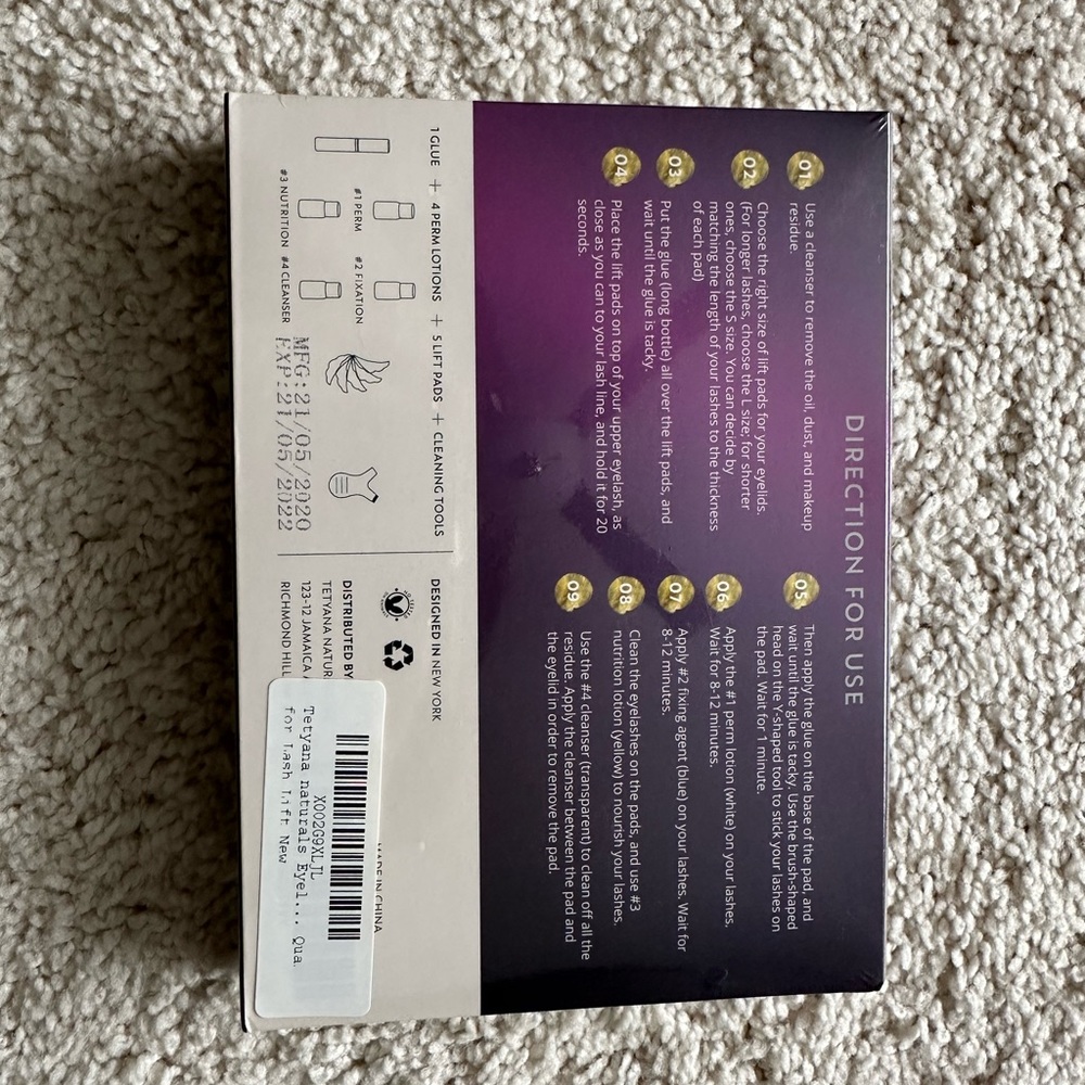 Lash lift kit